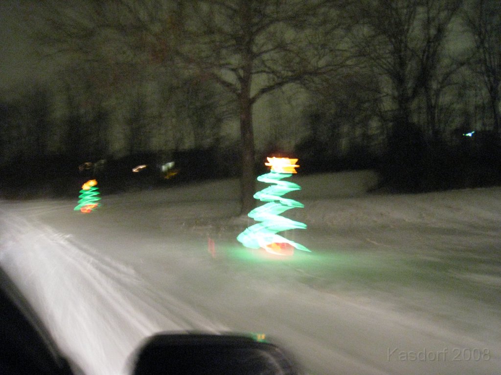 Christmas Lights Hines Drive 2008 019.jpg - Don't try taking pictures at night from a moving car.